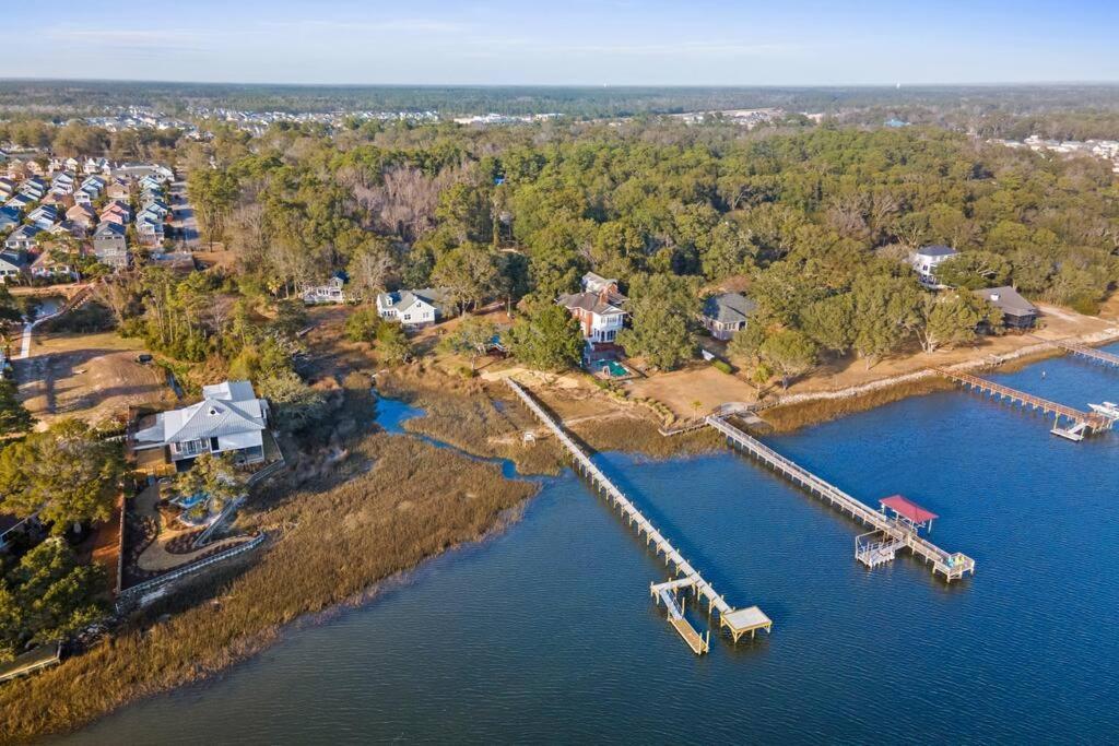 Dolphin Cove - Whole Waterfront House With Dock Villa Ocean Isle Beach Eksteriør billede